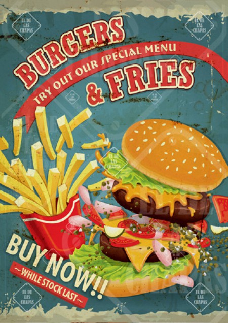 Burgers  &  Fries