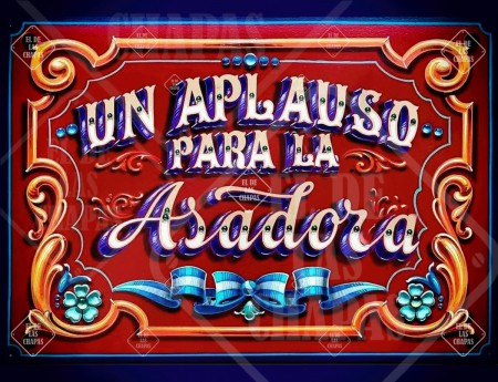 Aplauso para la asadora