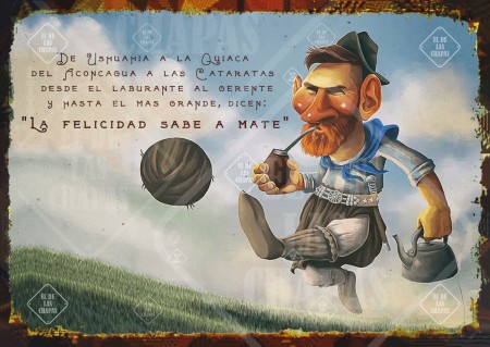 Mate y Messi