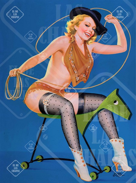 Pinup Caballito