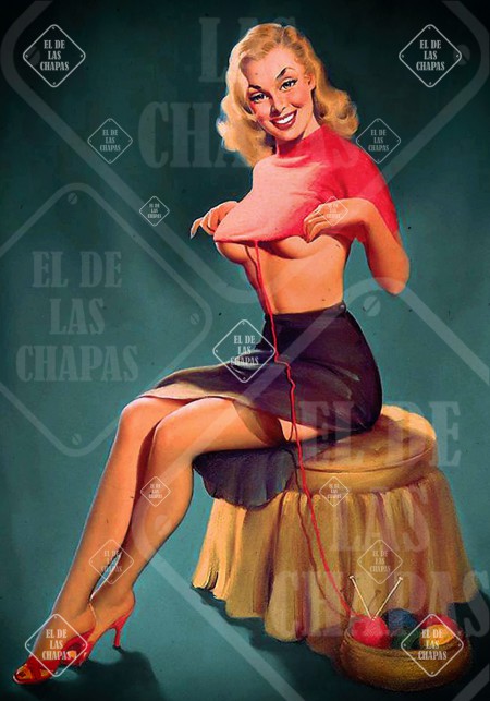 Pinup tejido